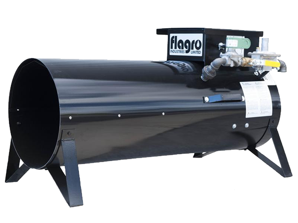 Flagro 400T dual fuel construction heater