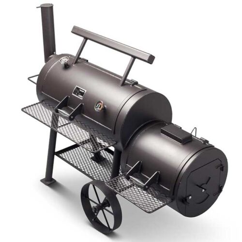 Yoder Smokers Loaded Wichita offset smoker with expanded cooking space and upgraded features for serious barbecue