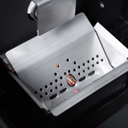 Yoder Smokers YS480S pellet grill with ACS digital controls, Wi-Fi connectivity, and heavy-duty steel construction